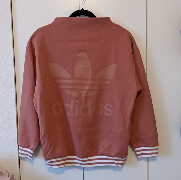 Adidas Adicolor High Neck Sweatshirt - Picture 2 of 7